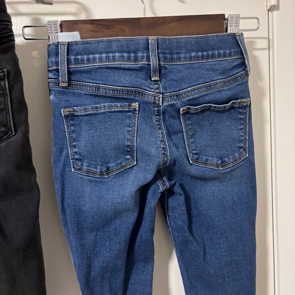 Bundle of 2 Old Navy kids jeans ballerina jeggings and rockstar super skinny